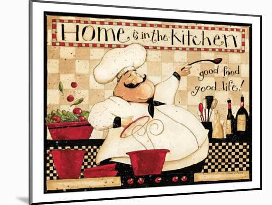 Home Is In The Kitchen-Dan Dipaolo-Mounted Art Print