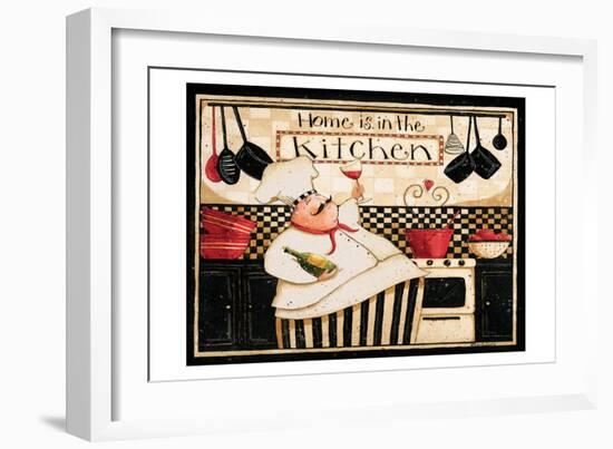 Home Is In The Kitchen-Dan Dipaolo-Framed Art Print