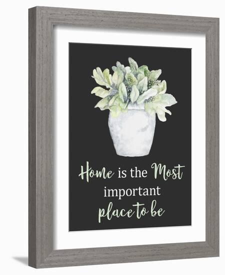 Home Is The Most Important Place-Janice Gaynor-Framed Photographic Print