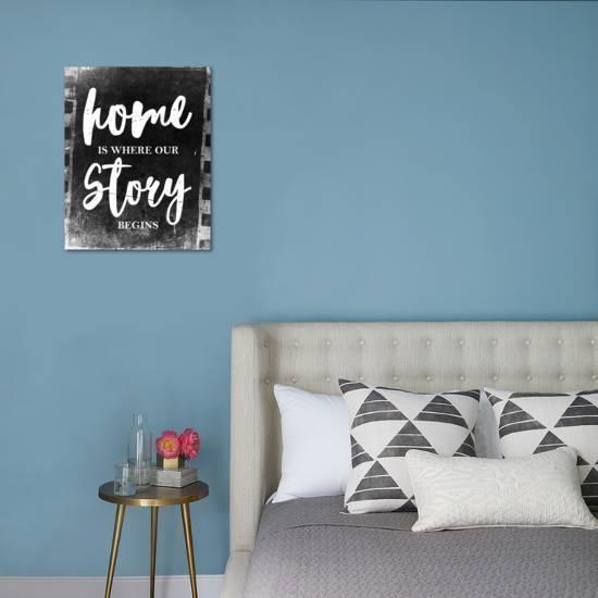 Home Is Where Our Story Begins Film Art Print Color Me Happy Art Com