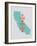 Home Is Where The Heart Is - California-null-Framed Premium Giclee Print