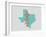 Home Is Where The Heart Is - Texas-null-Framed Premium Giclee Print