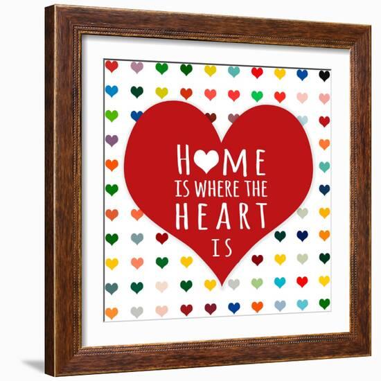 Home Is Where-Shelley Lake-Framed Art Print