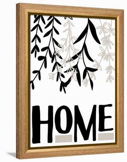 Home Leaves-Allen Kimberly-Framed Stretched Canvas