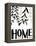 Home Leaves-Allen Kimberly-Framed Stretched Canvas