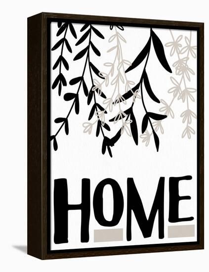 Home Leaves-Allen Kimberly-Framed Stretched Canvas