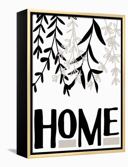 Home Leaves-Allen Kimberly-Framed Stretched Canvas