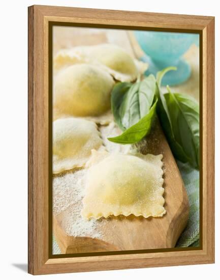 Home-Made Ravioli-null-Framed Premier Image Canvas