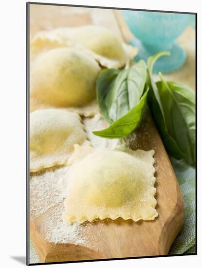 Home-Made Ravioli-null-Mounted Photographic Print