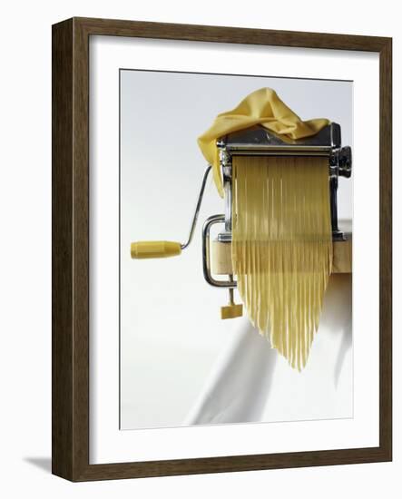 Home-Made Tagliatelle with Pasta Maker-Kai Stiepel-Framed Photographic Print