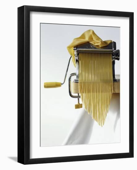 Home-Made Tagliatelle with Pasta Maker-Kai Stiepel-Framed Photographic Print