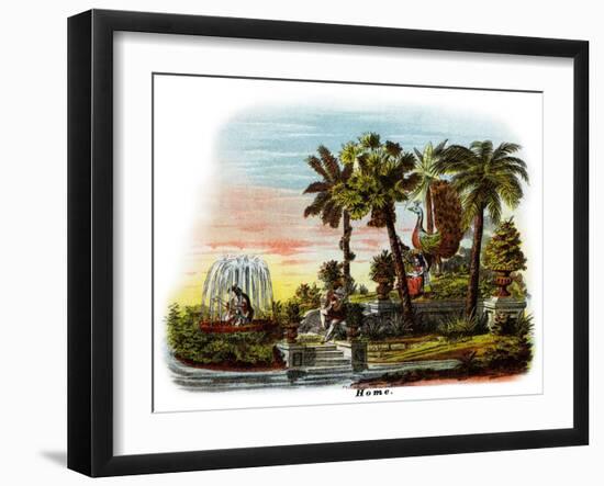 Home - Mardi Gras Parade Float Design-null-Framed Art Print