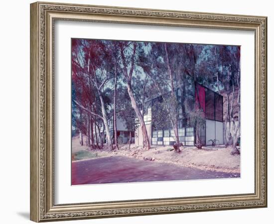 Home of Designer Charles Eames-Peter Stackpole-Framed Photographic Print