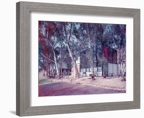 Home of Designer Charles Eames-Peter Stackpole-Framed Photographic Print