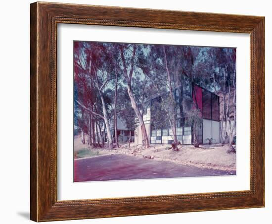 Home of Designer Charles Eames-Peter Stackpole-Framed Photographic Print