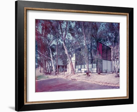 Home of Designer Charles Eames-Peter Stackpole-Framed Photographic Print