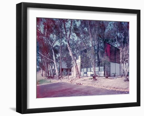 Home of Designer Charles Eames-Peter Stackpole-Framed Photographic Print