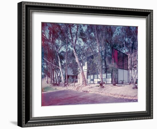 Home of Designer Charles Eames-Peter Stackpole-Framed Photographic Print