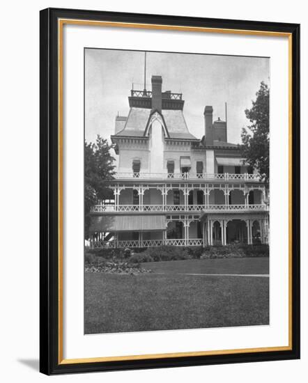 Home of John D. Rockefeller, Forest Hill, Cleveland, Ohio-null-Framed Photographic Print