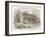 Home of Lincoln at Gentryville, Indiana, from a Book Pub. 1896-American School-Framed Giclee Print