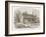 Home of Lincoln at Gentryville, Indiana, from a Book Pub. 1896-American School-Framed Giclee Print