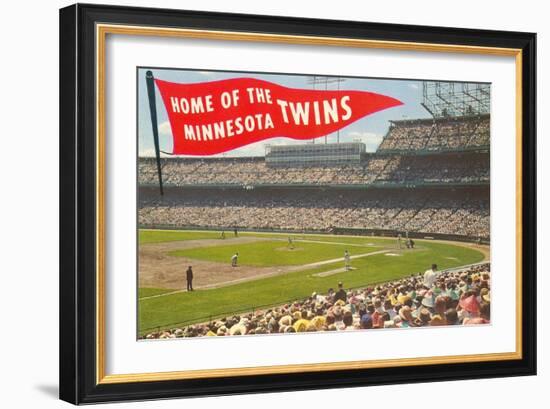 Home of the Minnesota Twins-null-Framed Art Print