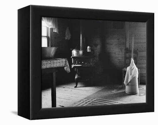 Home of tobacco sharecropper North Carolina, 1939-Dorothea Lange-Framed Premier Image Canvas