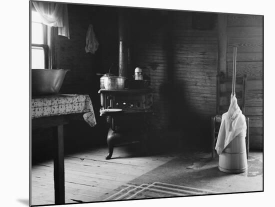 Home of tobacco sharecropper North Carolina, 1939-Dorothea Lange-Mounted Premium Photographic Print