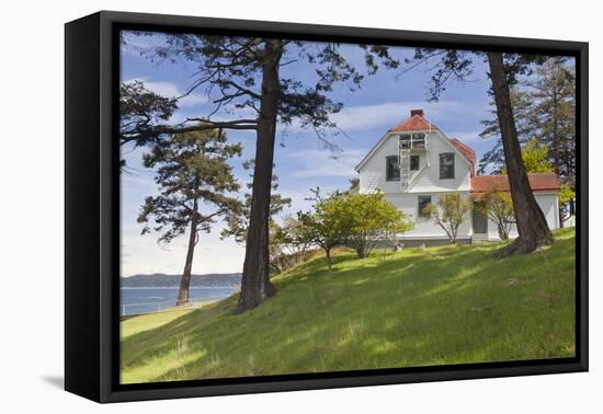 Home of Turn Point Lighthouse Keeper, Stuart Island, Washington, USA-Jaynes Gallery-Framed Premier Image Canvas