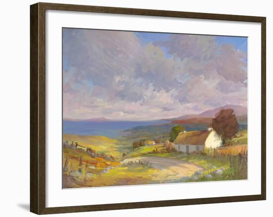 Home on the Hill-Hugh O'neill-Framed Giclee Print