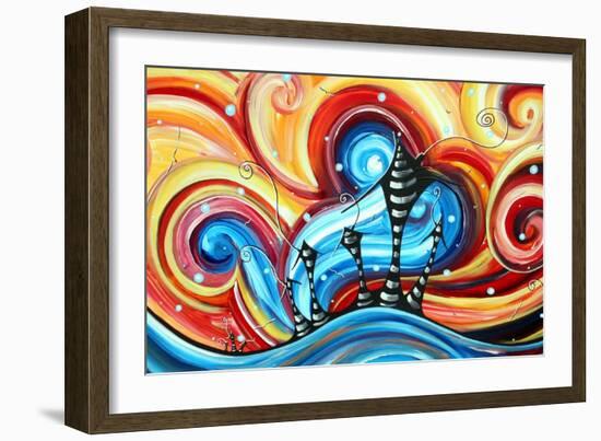 Home On The Hill-Megan Aroon Duncanson-Framed Art Print