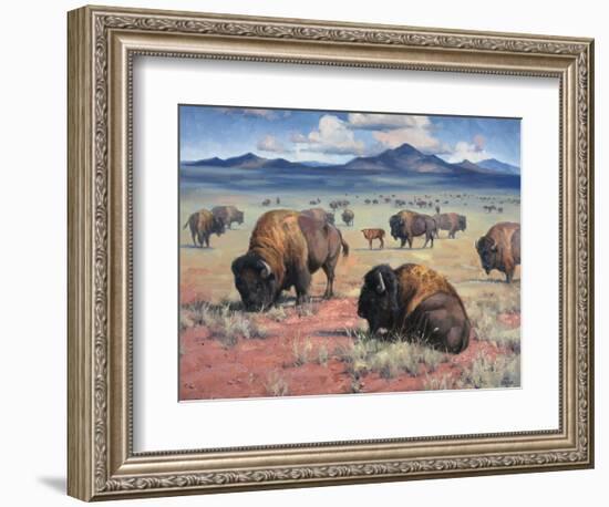 Home on the Range-Jack Sorenson-Framed Premium Giclee Print