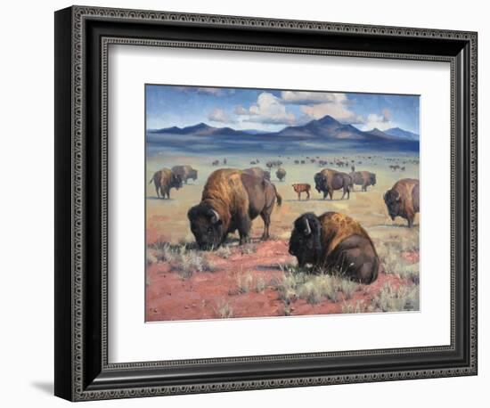 Home on the Range-Jack Sorenson-Framed Premium Giclee Print