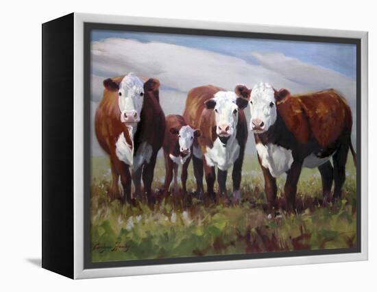 Home on the Range-Carolyne Hawley-Framed Stretched Canvas