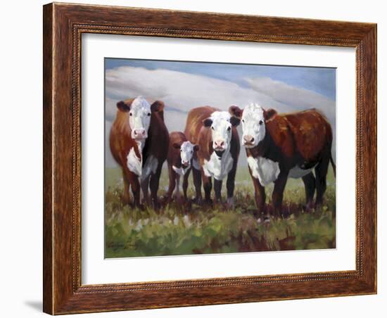 Home on the Range-Carolyne Hawley-Framed Art Print