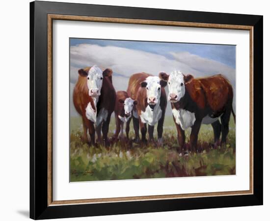 Home on the Range-Carolyne Hawley-Framed Art Print