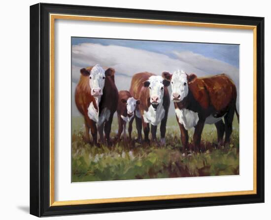 Home on the Range-Carolyne Hawley-Framed Art Print