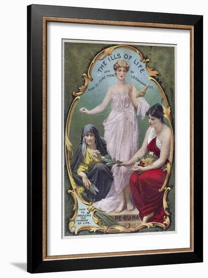 Home Remedy Manual, C1904-null-Framed Giclee Print