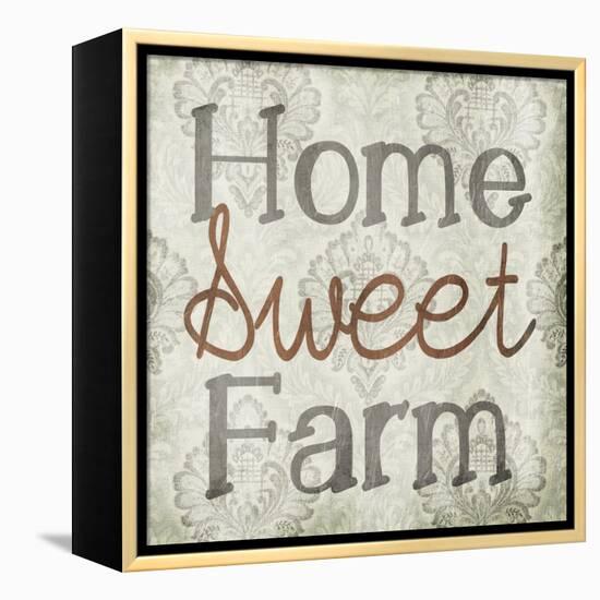 Home Sweet Farm-Milli Villa-Framed Stretched Canvas