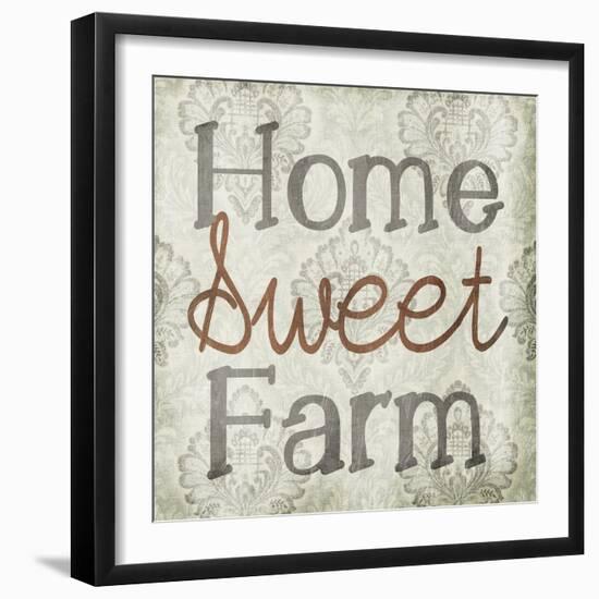 Home Sweet Farm-Milli Villa-Framed Art Print