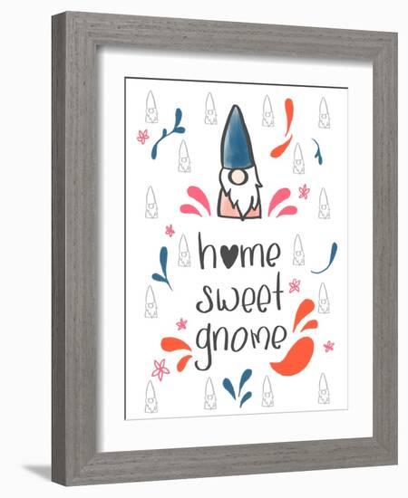 Home Sweet Gnome-Anna Quach-Framed Art Print