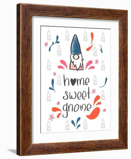 Home Sweet Gnome-Anna Quach-Framed Art Print