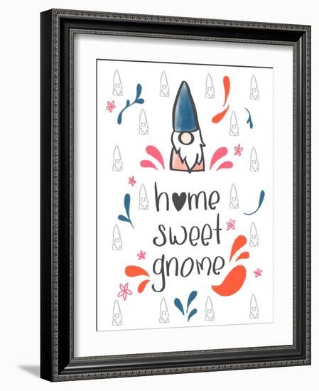 Home Sweet Gnome-Anna Quach-Framed Art Print