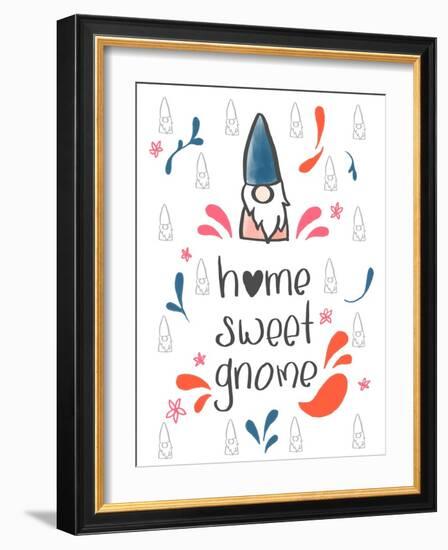 Home Sweet Gnome-Anna Quach-Framed Art Print