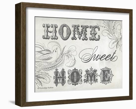 Home Sweet Home IV-Gwendolyn Babbitt-Framed Art Print
