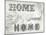 Home Sweet Home IV-Gwendolyn Babbitt-Mounted Art Print