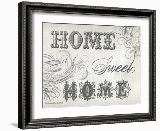 Home Sweet Home IV-Gwendolyn Babbitt-Framed Art Print