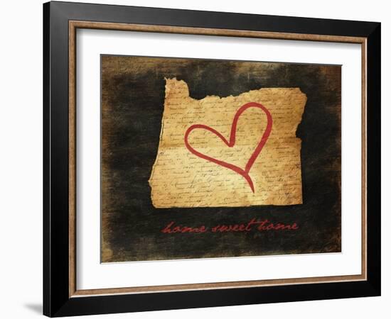 Home Sweet Home OR-Jace Grey-Framed Art Print