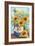 Home Sweet Home Sunflowers and Daisies-Melinda Hipsher-Framed Giclee Print