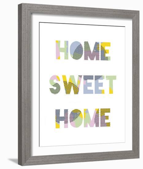 Home Sweet Home-Clara Wells-Framed Giclee Print